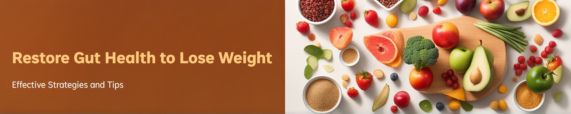 how to restore gut health to lose weight
