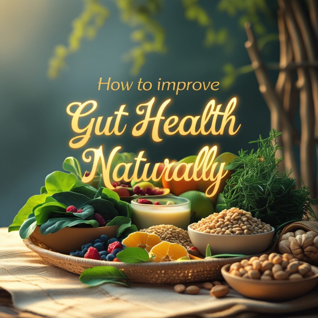 how to improve gut health naturally